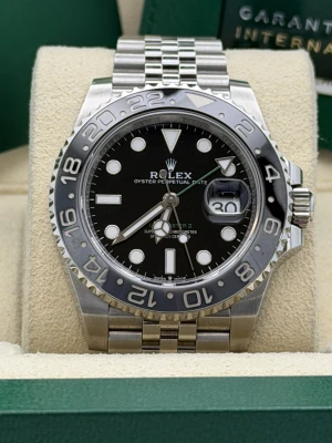 Rolex GMT Master 2 40mm 126710GRNR Bruce Wayne, jubilee bracelet 2024