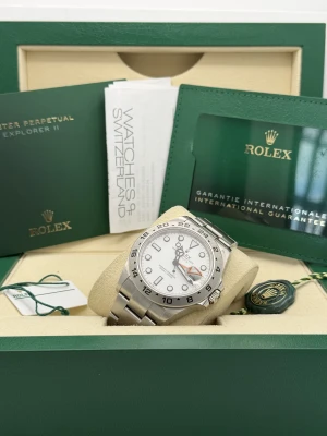 Rolex Explorer 2 42mm 226570 polar white dial, oyster bracelet 2023