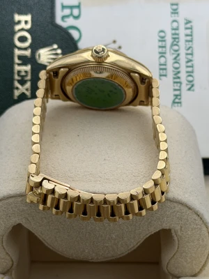 Rolex Datejust 26mm 69178 champagne dia dial, yellow, fluted bezel, president bracelet 1990