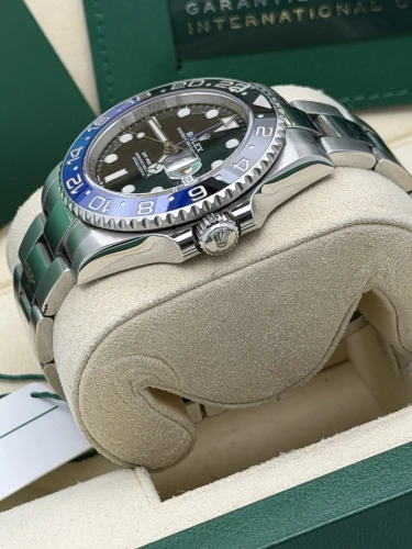 Rolex GMT master 2 40mm 126710BLNR, Batman, oyster bracelet, 2021