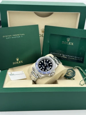 Rolex GMT-Master II Batman 40mm Stainless Steel Oyster Bracelet 126710BLNR 2022