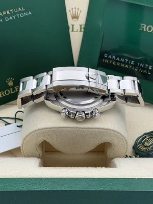 Rolex Daytona 40mm 126500LN panda dial, black bezel, stainless steel oyster bracelet 2024