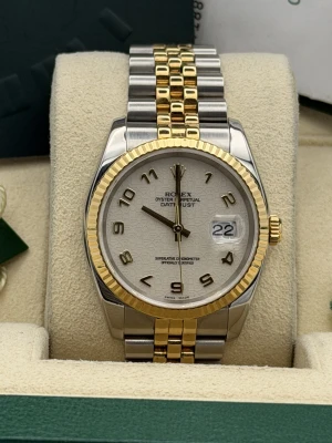 Rolex Datejust 36mm Stainless Steel & Yellow Gold Jubilee Bracelet 116233 2007