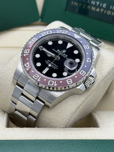 Rolex GMT Master 2 40mm 126710BLRO, Pepsi, oyster bracelet, 2022