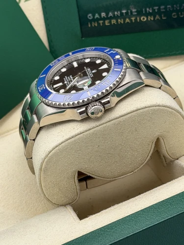 Rolex Submariner Date 41mm, 126619LB, white gold, Blueberry, oyster bracelet, 2021