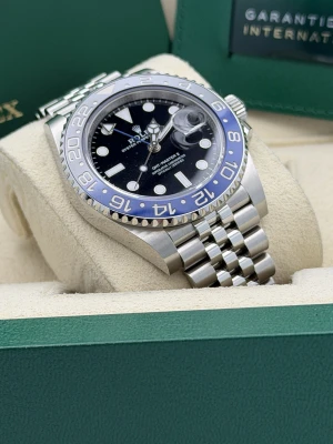 Rolex GMT Master 2 40mm 126710BLNR Batgirl, jubilee bracelet unworn 2025