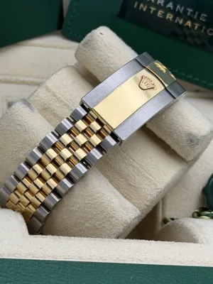 Rolex Datejust 36mm bi metal Wimbledon jubilee bracelet 126233 2022