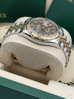 Rolex Datejust 36mm Brown Concentric Dial, Jubilee Bracelet 116233 2017