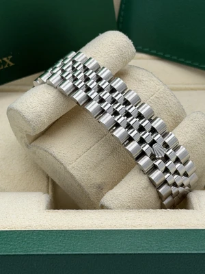 Rolex Datejust 36mm Silver diamond dot fluted bezel jubilee bracelet 116234 2018