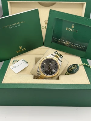 Rolex Datejust 41mm Wimbledon dial bi metal oyster bracelet 126333 2022