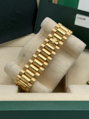 Rolex Day-Date II 41mm Yellow Gold President Bracelet 218348RBR 2014