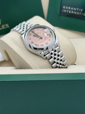 Rolex Datejust 31mm 278240 pink roman dial, jubilee bracelet, smooth bezel 2020