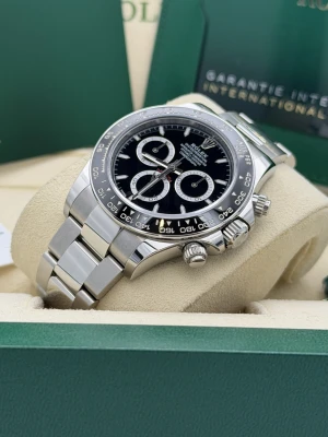 Rolex Daytona 40mm 126500LN black dial stainless steel oyster bracelet 2024