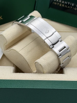 Rolex Oyster Perpetual 41mm Stainless Steel Oyster Green Dial 124300 2024