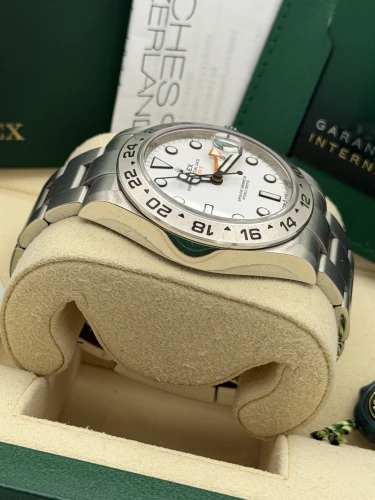 Rolex Explorer 2 42mm 226570 polar white dial, oyster, 2023