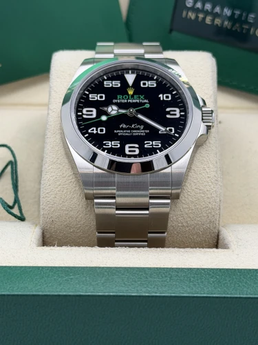 Rolex Airking 40mm 126900, oyster bracelet, 2024 unworn