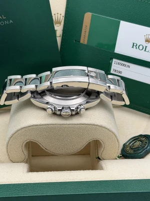 Rolex Daytona 40 116500LN black dial and ceramic bezel, stainless steel oyster bracelet, 2018