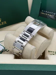 Rolex Sky-Dweller 42mm 336934 mint green dial oyster bracelet 2025 unworn