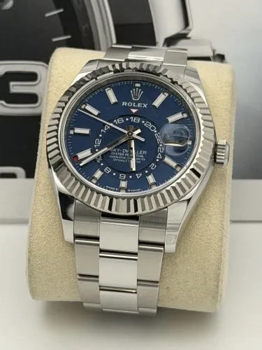 Rolex Sky Dweller 42mm 336934 blue dial, oyster, 2026 unworn