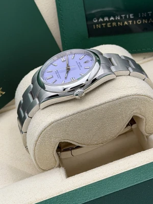 Rolex Oyster Perpetual 36mm 126000 lavender dial 2025 unworn