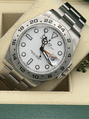 Rolex Explorer 2 42mm 226570 polar white dial, oyster bracelet 2023