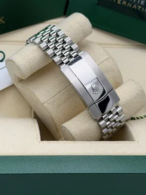Rolex Datejust 36mm 126234 mint green dial, fluted bezel, jubilee bracelet 2024