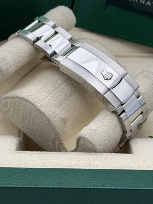 Rolex Datejust 4mm slate grey baton dial, oyster bracelet 126334 2022