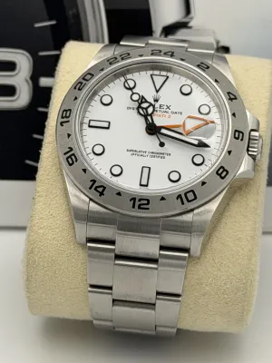 Rolex Explorer 2 42mm 226570 polar white dial, oyster bracelet 2023