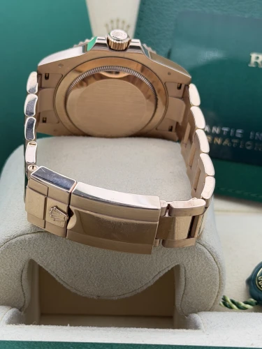Rolex GMT Master 2 40mm 126715CHNR everose gold Rootbeer, oyster bracelet, 2020