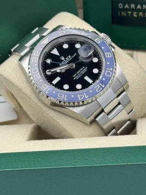 Rolex GMT-Master II Batman 40mm Stainless Steel Oyster Bracelet 126710BLNR 2022