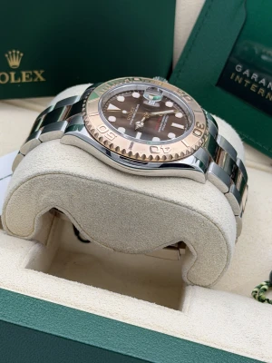 Rolex Yachtmaster 126621 40mm chocolate dial bi metal oyster bracelet 2021
