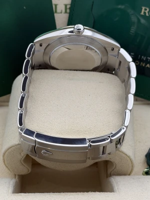 Rolex Datejust 41mm 126334 azzurro blue, fluted bezel, oyster bracelet, 2022