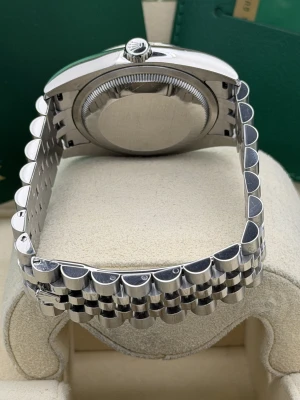 Rolex Datejust 36mm Silver diamond dot fluted bezel jubilee bracelet 116234 2018