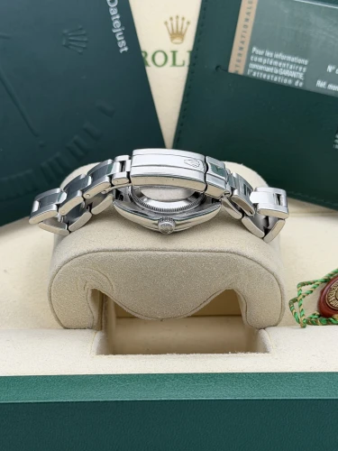 Rolex Datejust 26mm 179160 blue roman dial, smooth bezel, oyster, 2008