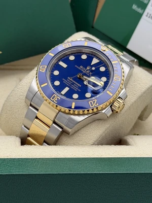 Rolex Submariner Date 40mm bluesy oyster bracelet 116613LB 2018