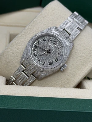 Rolex Oyster Perpetual 26mm Stainless Steel Diamond Set 176200 (2018)
