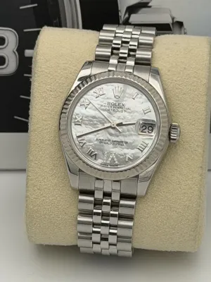 Rolex Datejust 31mm 178274 Mother of Pearl dial, fluted, jubilee bracelet, 2016