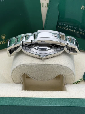 Rolex Datejust 4mm slate grey baton dial, oyster bracelet 126334 2022
