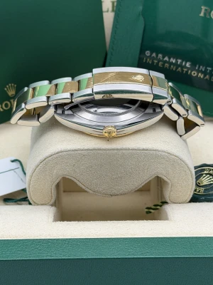 Rolex Datejust 41 bi metal oyster bracelet Wimbledon dial 126333 2021