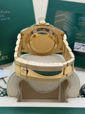 Rolex Submariner Date 41mm 126618LB yellow gold bluesy, oyster bracelet 2022