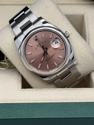 Rolex Oyster Perpetual Date 34mm Stainless Steel Oyster Bracelet 115200 2014