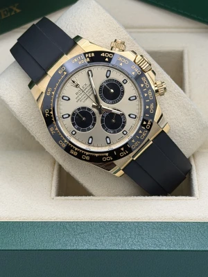 Rolex Daytona 40mm 116518LN Pikachu yellow gold case oyster-flex, 2021 unworn