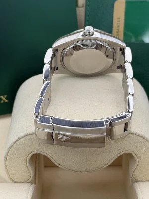 Rolex Datejust 31mm pink baton dial smooth bezel  oyster bracelet 178240 2015