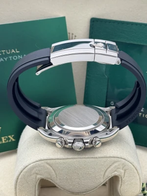 Rolex Daytona 116519LN 40mm white gold black Diamond dial o/flex bracelet 2023