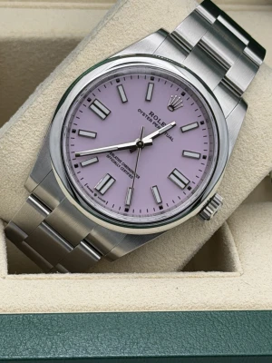 Rolex Oyster Perpetual 41mm 134000 Candy Pink oyster bracelet 2026 unworn