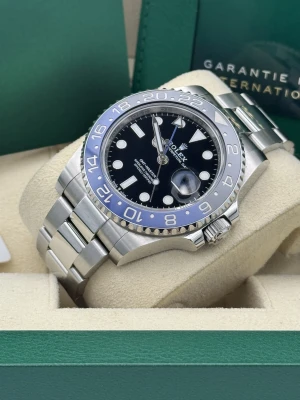 Rolex GMT-Master II Batman 40mm Stainless Steel Oyster Bracelet 126710BLNR 2022
