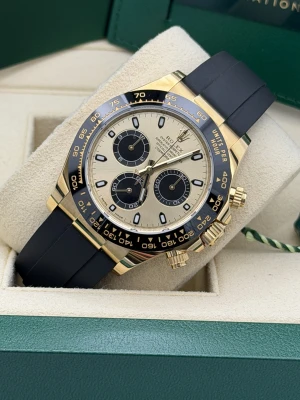 Rolex Daytona 40mm 116518LN Pikachu yellow gold case oyster-flex, 2021 unworn