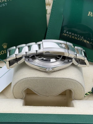 Rolex Datejust 41mm blue baton dial, oyster bracelet 126334 2024