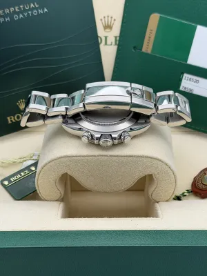 Rolex Daytona 40mm 116520 black dial stainless steel bezel and oyster bracelet 2014