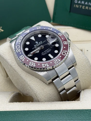 Rolex GMT Master 2 40mm 126710BLRO, Pepsi, oyster bracelet, 2022